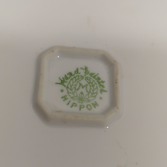 Antique Hand-Painted Shallow Bowl, Marked Nippon Japan 1891-1921 Great Conditio - Picture 6 of 9